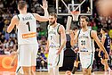 Marekas Blaževičius, Gytis Radzevičius ir Augustas Marčiulionis. Pasaulio krepšinio čempionato atranka: Lietuva – Bosnija ir Hercegovina
