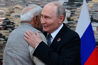 Narendra Modi ir Vladimiras Putinas Narendra Modi ir Vladimiras Putinas