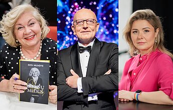 Edita Mildažytė, Arūnas Valinskas, Beata Nicholson