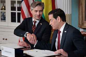 Kęstutis Budrys, Marco Rubio