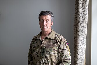 Britų karinių jūrų pajėgų vyriausiasis generolas Gwynas Jenkinsas