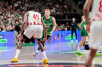 Marius Grigonis. Eurolyga: Kauno „Žalgiris“ – Pirėjo „Olympiakos“