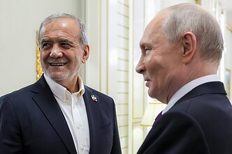 Masoudas Pezeshkianas, Vladimiras Putinas