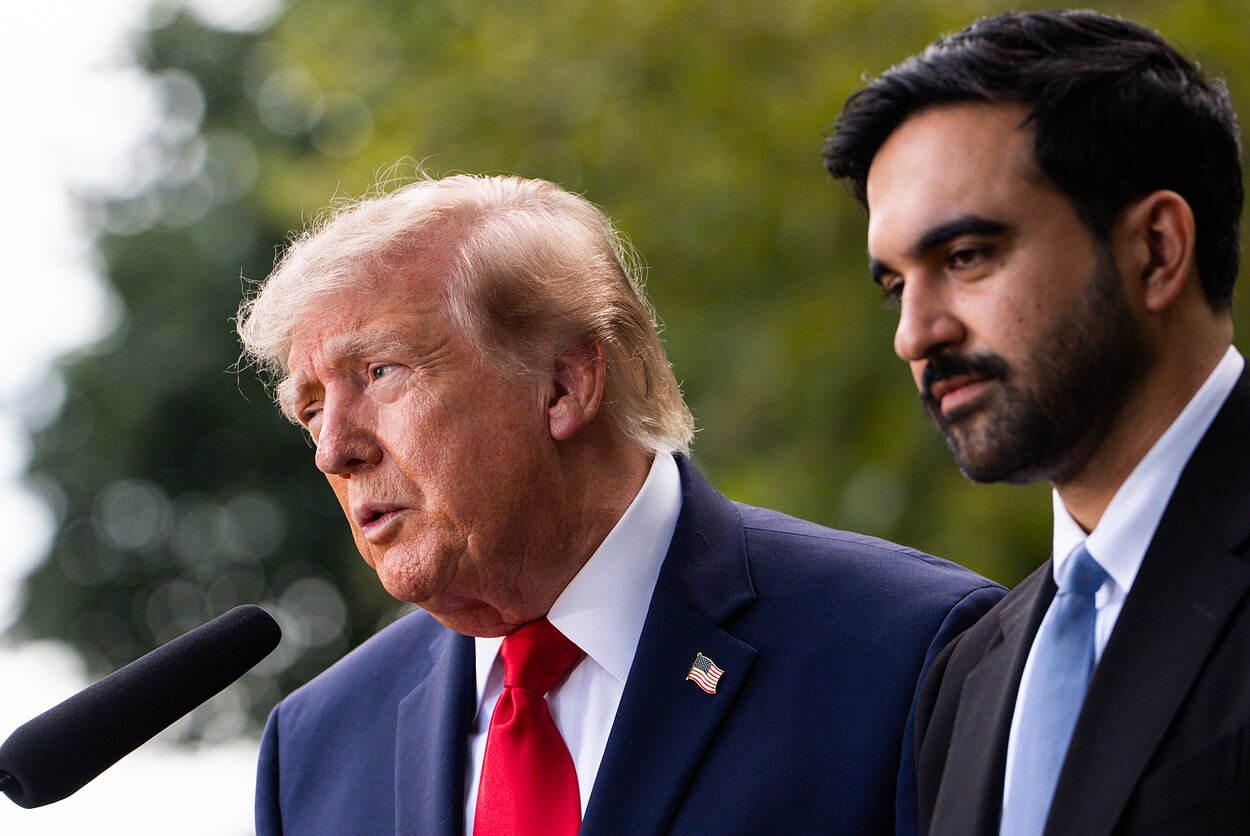 Donaldas Trumpas, Zohranas Mamdani Donaldas Trumpas, Zohranas Mamdani