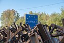 Prieštankinės fortifikacijos Lativjos pasienyje su Baltarusija.