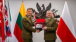 Lietuvos kariuomenės vadas Raimundas Vaikšnoras Lenkijoje susitiko su generolu Wiesławu Kukuła
