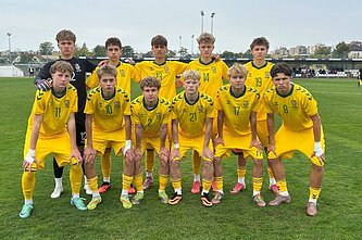 Vaikinų U16 futbolo rinktinė