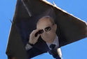 Kyjivo gynėjai nufotografavo Rusijos droną su V. Putino atvaizdu
