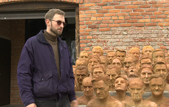 Zarasuose pristatytas skulptoriaus Saukos kūrinys „Choras“