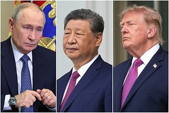 Vladimiras Putinas, Xi Jinpingas, Donaldas Trumpas