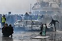 Į riaušes peraugę protestai Prancūzijoje