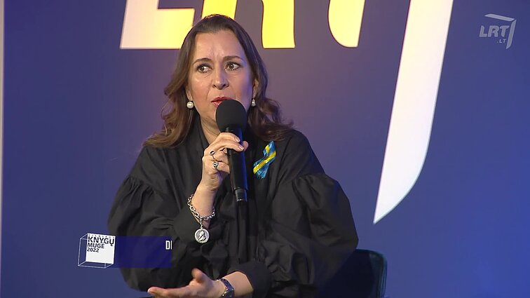 Vilniaus knygų mugė 2022. Kalbasi Kristina Sabaliauskaitė ir Irena Vaišvilaitė