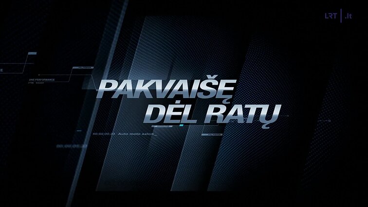 Pakvaišę dėl ratų