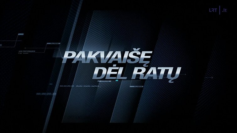 Pakvaišę dėl ratų