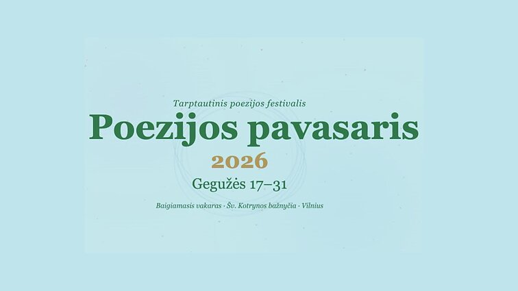 Tarptautinis poezijos festivalis „Poezijos pavasaris 2026“